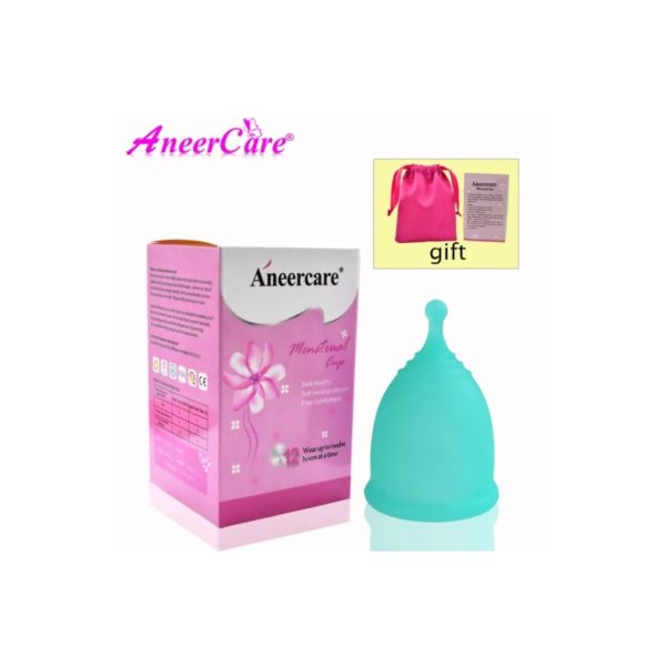 Copita menstrual AneerCare celeste