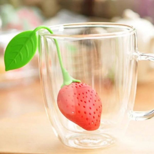 Infusor para el té versión frutilla