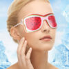 Antifaz con gel kiwi
