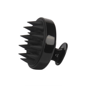 Masajeador Exfoliante Cuero Cabelludo Silicona Negro