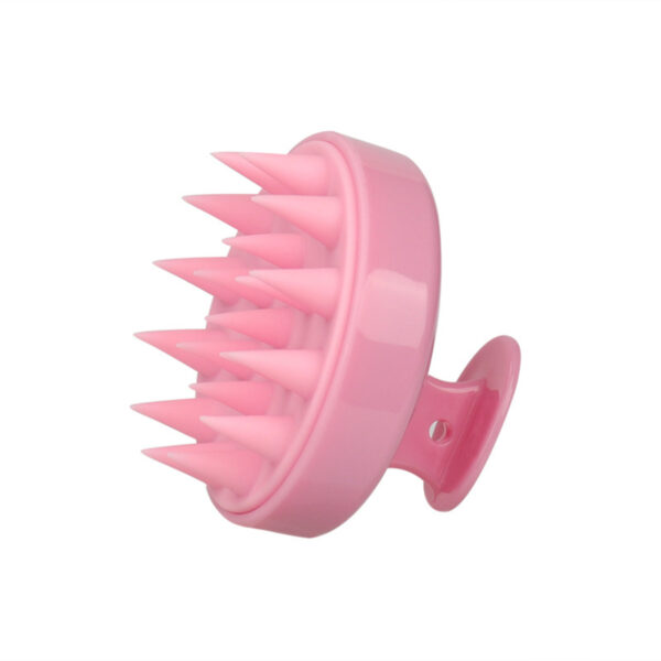 masajeadorcuerocabelludorosado MASAJEADOR DE CUERO CABELLUDO DE SILICONA ROSADO