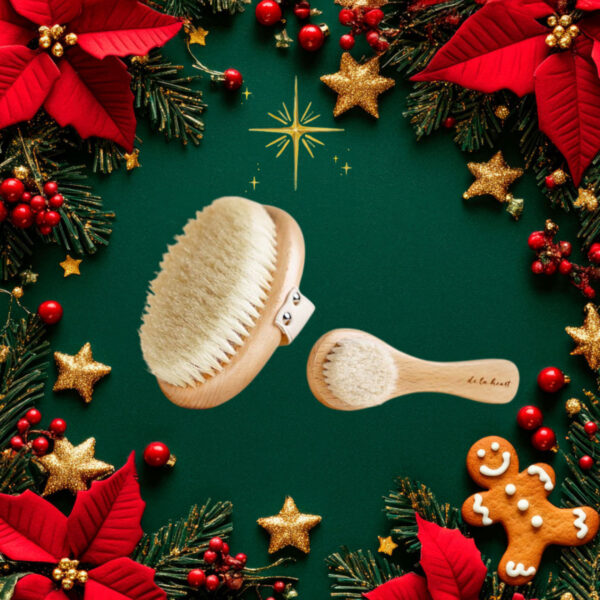 setnavidad5prod SET DE 2 CEPILLOS PARA CEPILLADO EN SECO