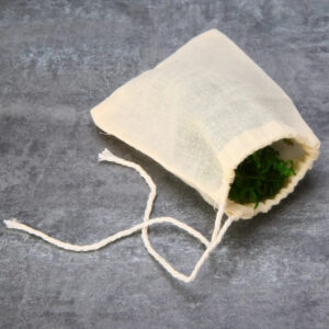 Bolsa de Tela infusiones reutilizables