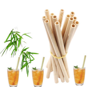 Set de 10 Bombillas de Bambu