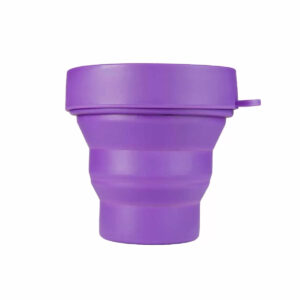 VASITO ESTERILIZAADOR PARA COPA MENSTRUAL MORADO